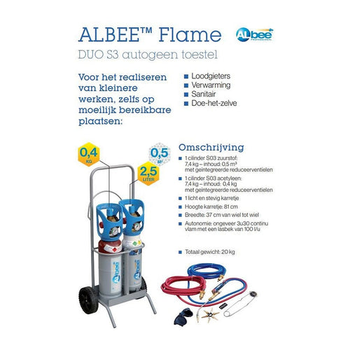 Air Liquide Albee Flame S3 DUO bij Gasdepot IJmond