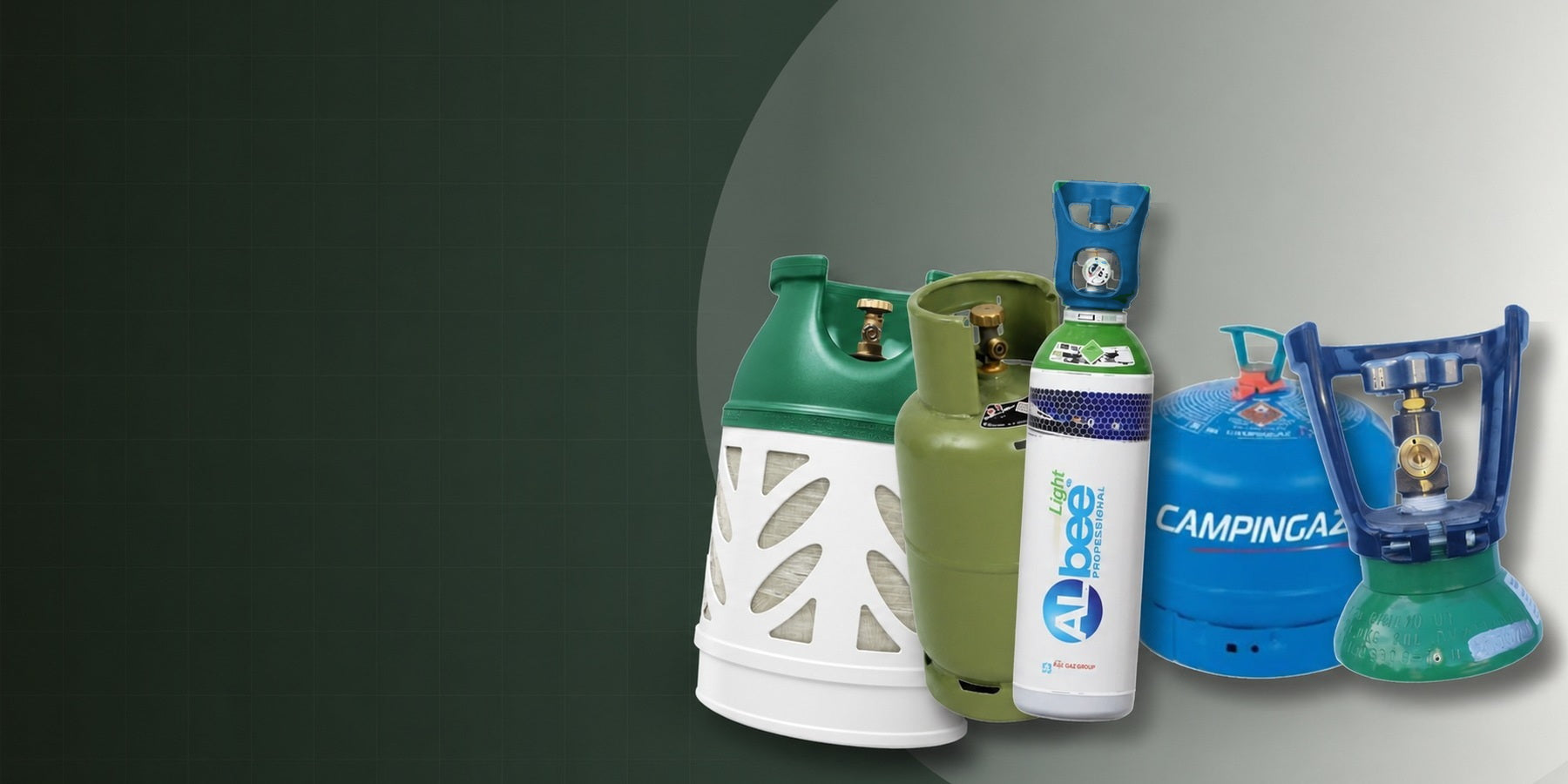 Gasflessen bij Gasdepot IJmond met Benegas Light, Albee, Campingaz en propaan