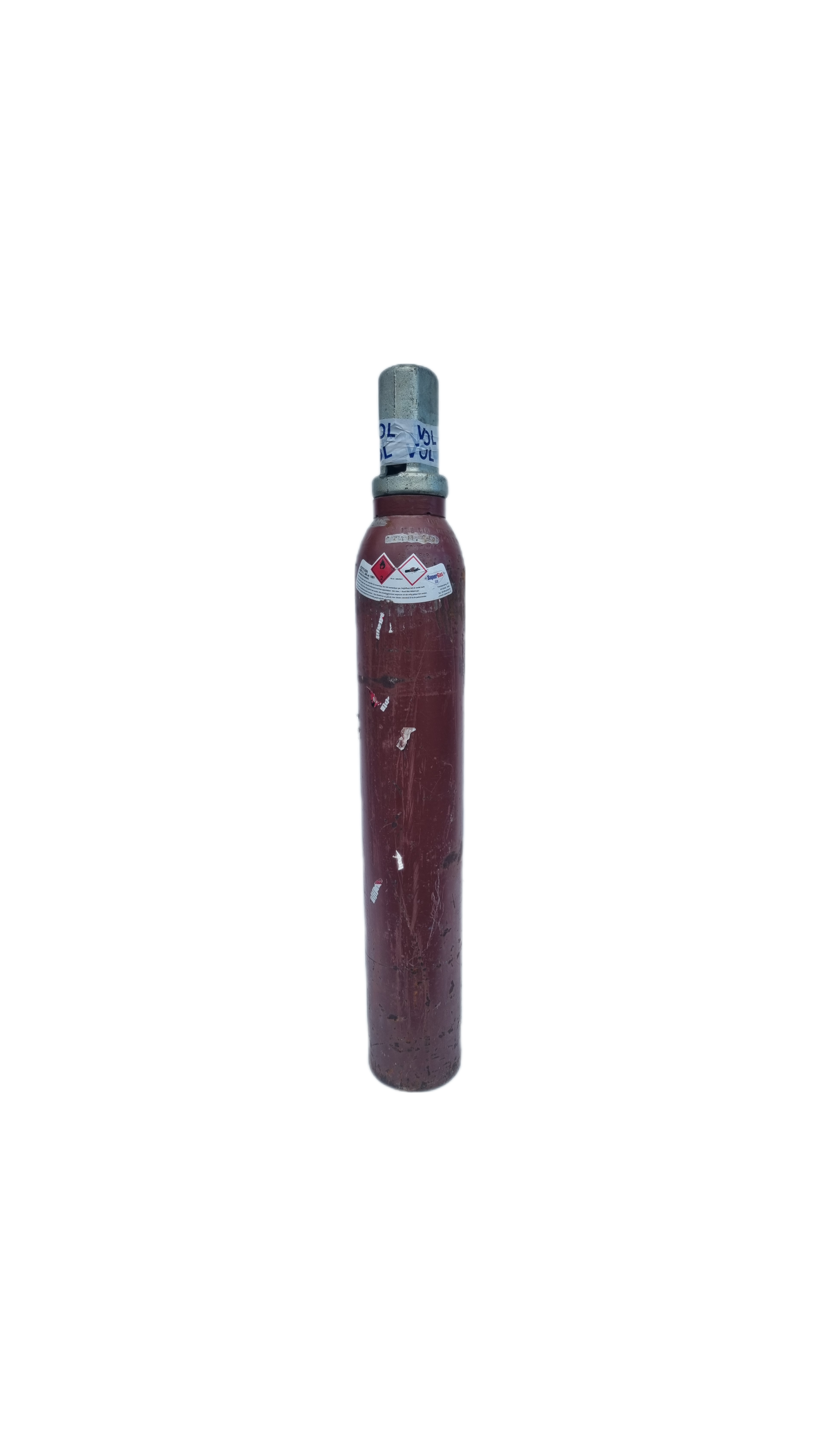 HWTS Vulling Acetyleen 5 Liter bij Gasdepot IJmond