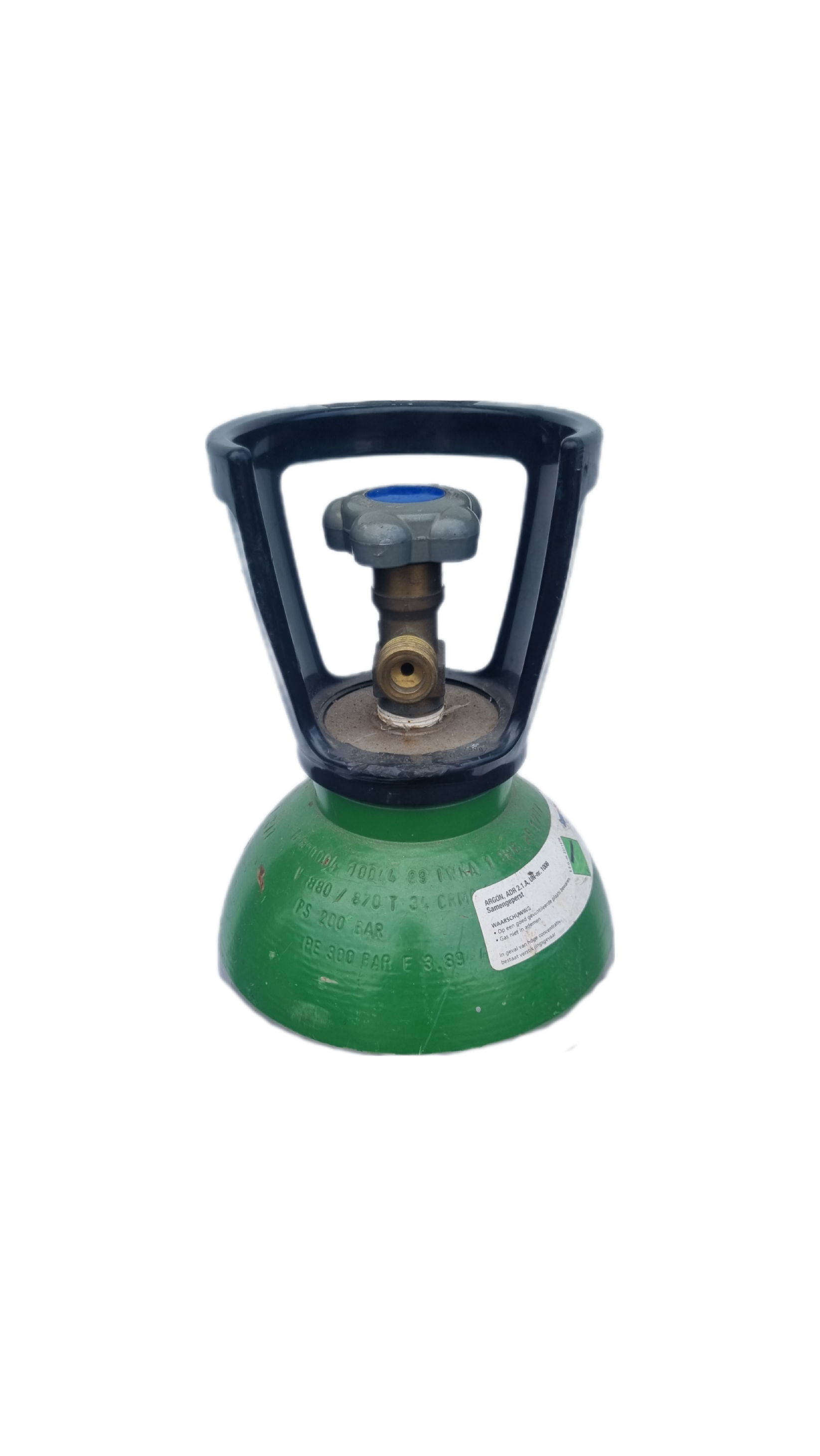 HWTS Vulling Argon 10 Liter bij Gasdepot IJmond