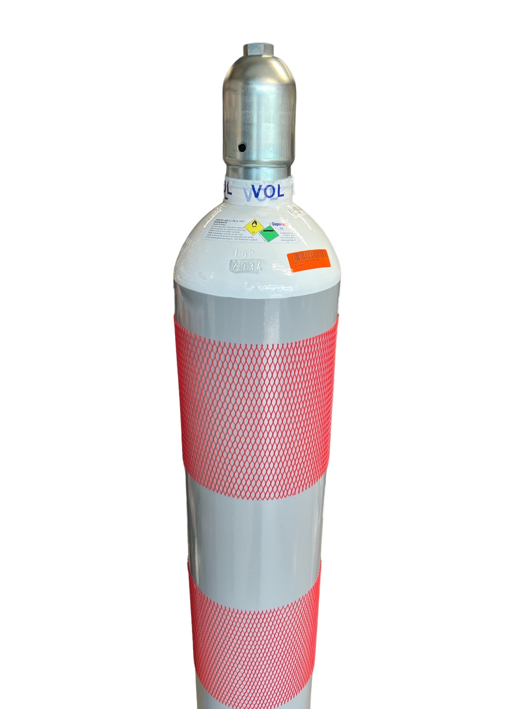 HWTS Vulling Zuurstof 50 Liter bij Gasdepot IJmond